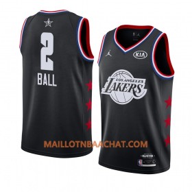 Maillot NBA Los Angeles Lakers Lonzo Ball 2 2019 All-Star Jordan Brand Noir Swingman - Homme